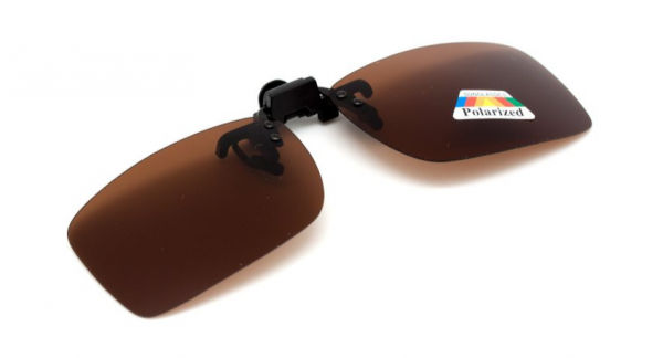 Клипон Polarized коричневый